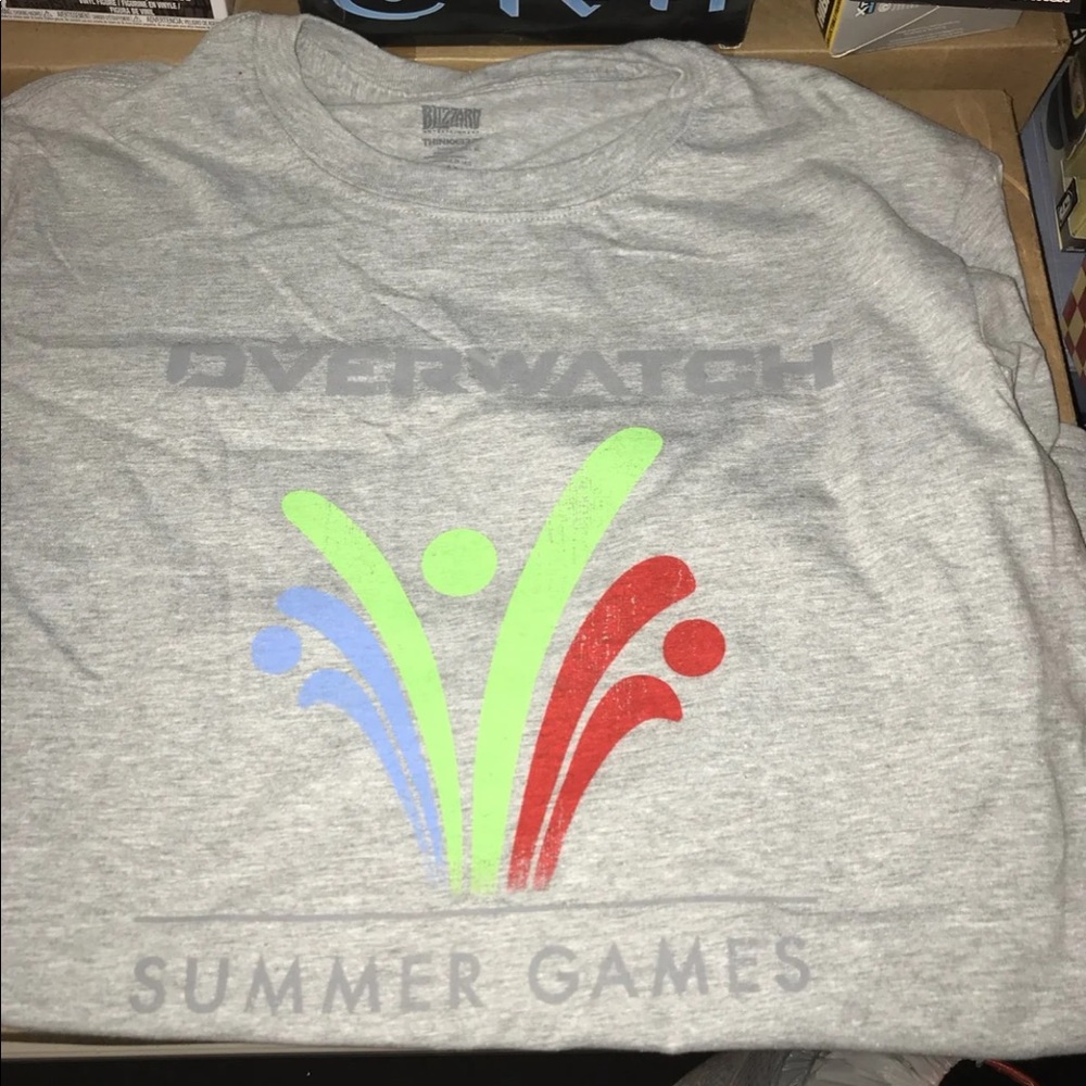 Blizzard overwatch summer games t-shirt